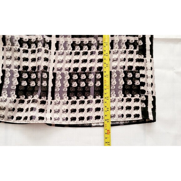 Thakoon for Designation Dress Black Gray White Women's Size L - Picture 5 of 7